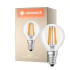 Ledvance Classic LED E14 Pear Filament Clear 4.2W 470lm - 927 Extra Warm White | Best Colour Rendering - Dimmable - Replaces 40W
